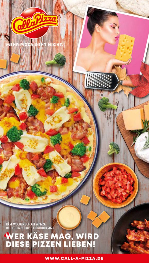 Wer Käse mag, wird diese Pizzen lieben! Call a Pizza BLOG