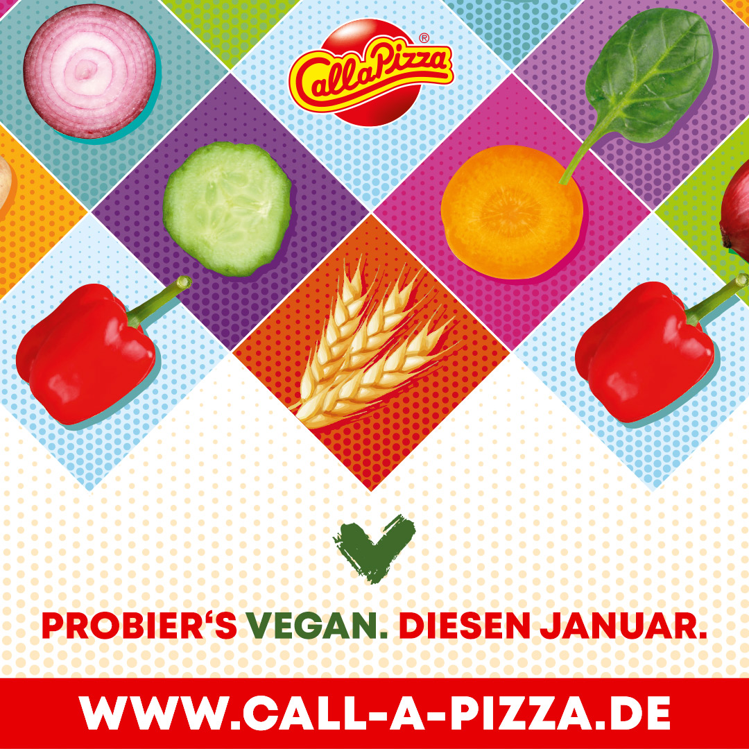Probier’s Vegan! Diesen Januar.